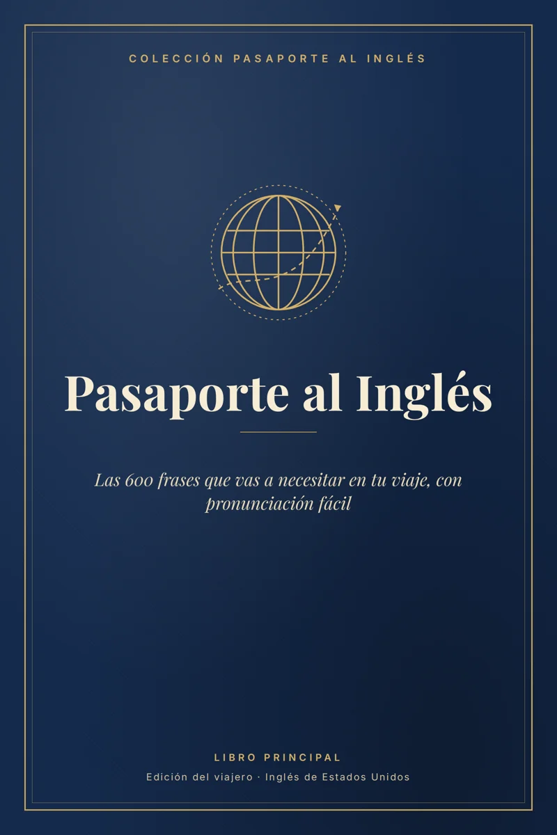 Tapa del libro principal Pasaporte al Inglés